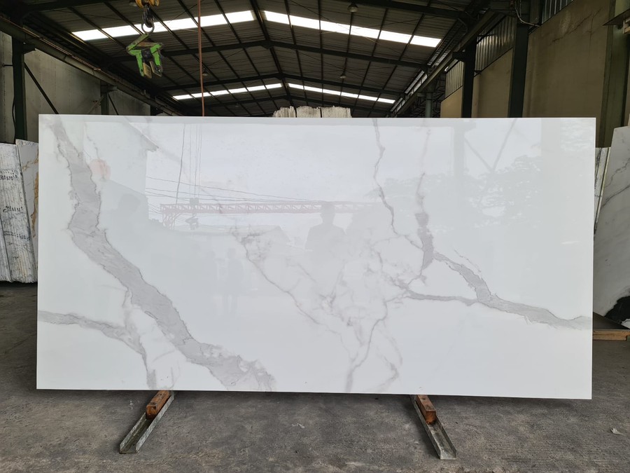 Sintered Stone Slabs Statuario White Sintered Stone Slabs Statuario White