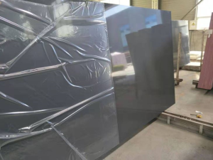 Graue Farbe Quarzstein