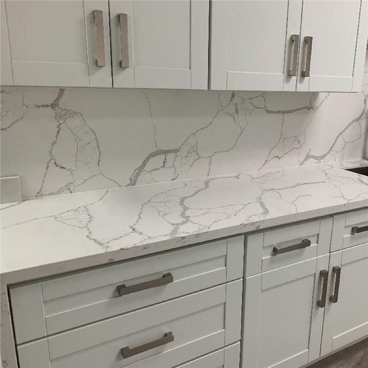 calacatta quartz worktop