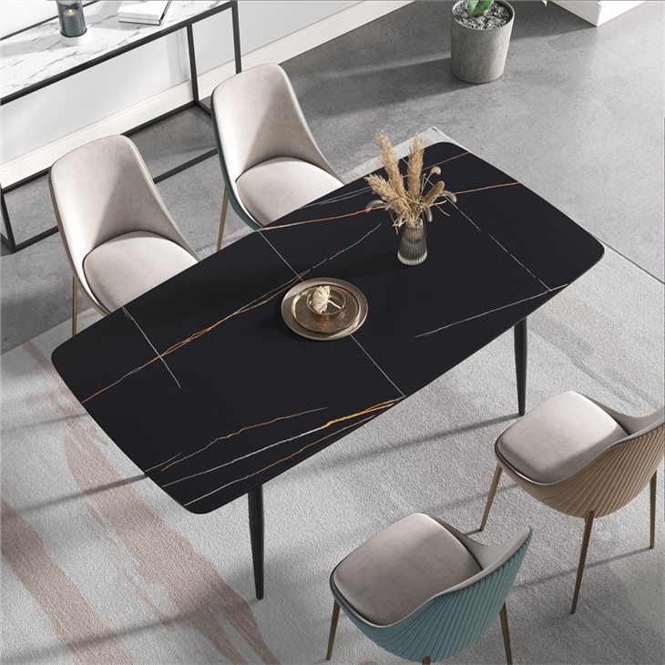 Sintered Stone Table Tops Laurent Black